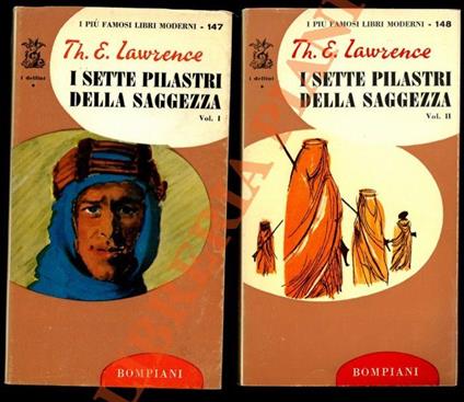 I sette pilastri della saggezza - Thomas Edward Lawrence - copertina