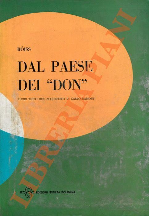 Dal paese dei "Don" - Enzo Rossi-Ròiss - copertina