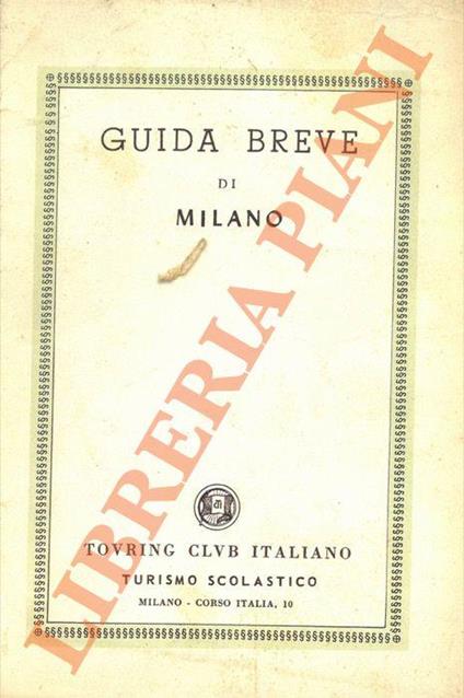 Guida breve di Milano - copertina