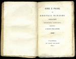 Rime e prose. Edizione completa aggiuntovi l'elogio dell'autore