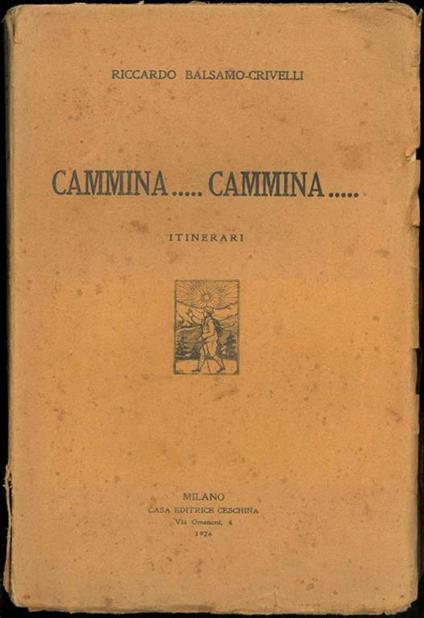 Cammina... Cammina... Itinerari - copertina