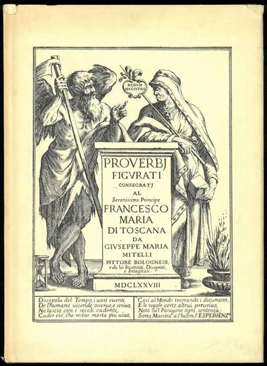 Proverbi figurati. Testo di Lorenzo Marinese e Nota di Alberto Manfredi sull'arte di incidere - Giuseppe Maria Mitelli - copertina