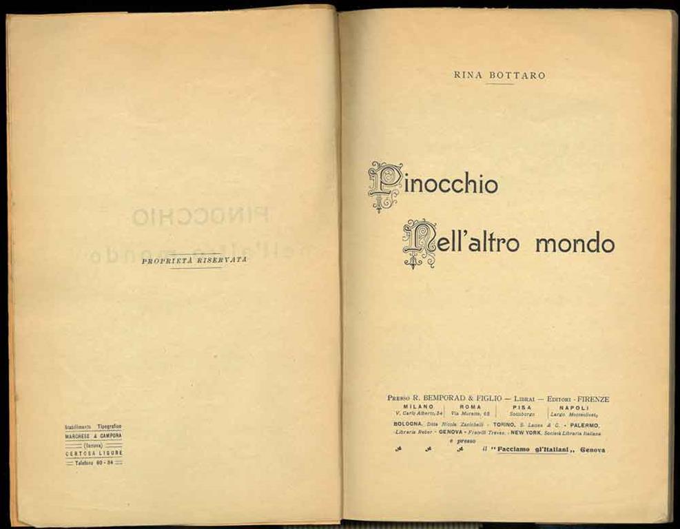 STUDIO BIBLIOGRAFICO ORFEO LIBRERIA ANTIQUARIA S.A.S.