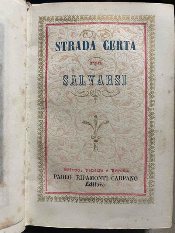 STUDIO BIBLIOGRAFICO ORFEO LIBRERIA ANTIQUARIA S.A.S.