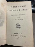 Poesie liriche, sermoni e poemetti scelti da F.L. Polidori