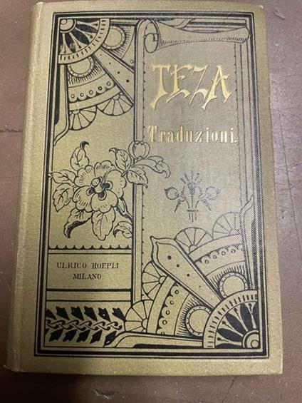 Traduzioni. Gorthe - Voss - Groth - Puskin - Tennyson - Longfellow - Heine - Petofi - Burns - copertina