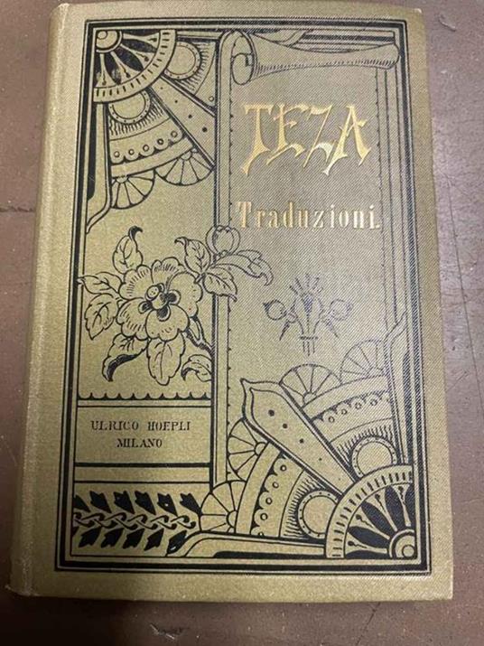 Traduzioni. Gorthe - Voss - Groth - Puskin - Tennyson - Longfellow - Heine - Petofi - Burns - copertina