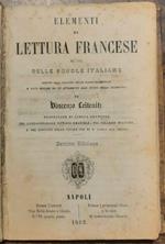 Elementi di lettura francese ad uso delle scuole italiane