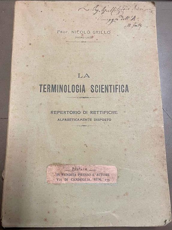 STUDIO BIBLIOGRAFICO ORFEO LIBRERIA ANTIQUARIA S.A.S.