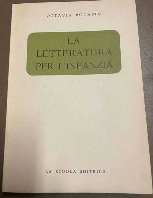 La letteratura per l'infanzia - copertina