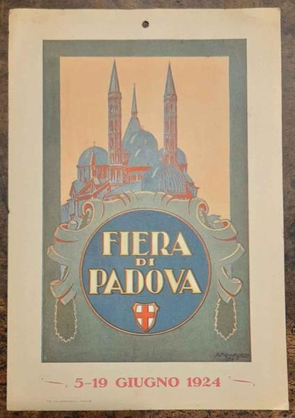 Fiera di Padova 5 - 19 giugno 1924 - copertina
