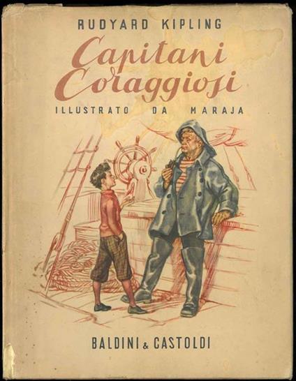 Capitani Coraggiosi. Illustrato da Maraja e tradotto da Sergio Monteverde - Rudyard Kipling - copertina