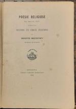 Poesie religiose del secolo XIV, pubblicate secondo un codice eugubino