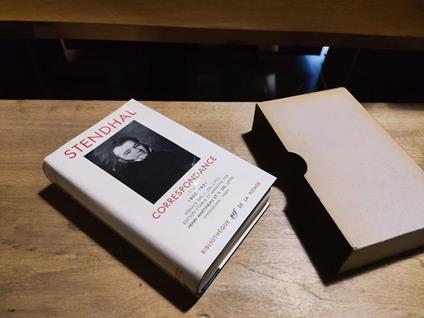 Correspondance tome I - Stendhal - copertina