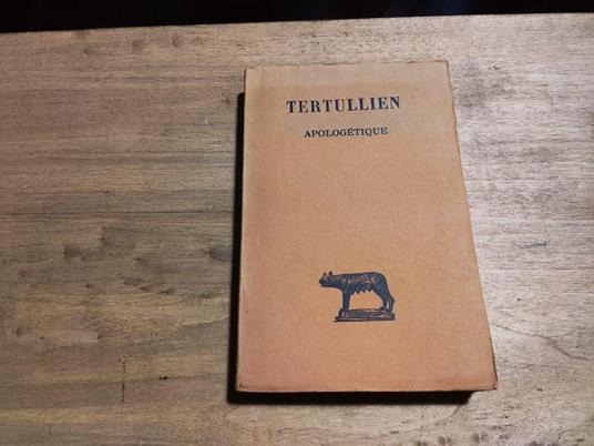 Apologétique - copertina