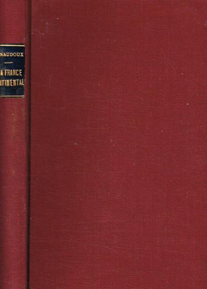 La france sentimentale - Jean Giraudoux - copertina