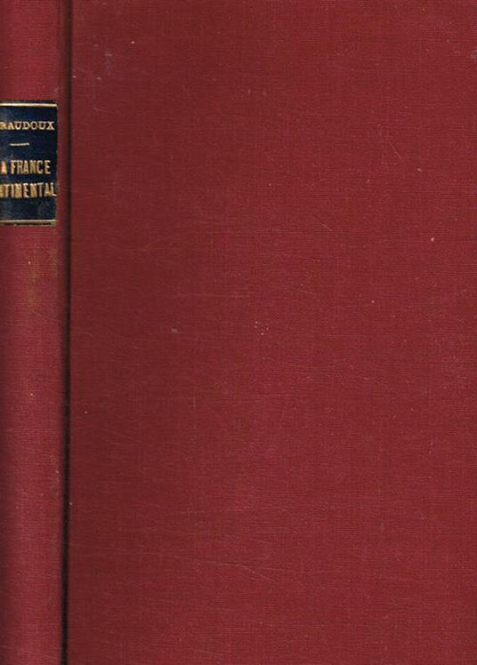 La france sentimentale - Jean Giraudoux - copertina