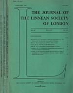 The journal of the linnean society of london. Vol.60, fasc.381, 382, 383