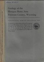 Geology of the Shotgun Butte Area Fremont County, Wyoming