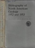 Bibliography of north american geology 1952 and 1953