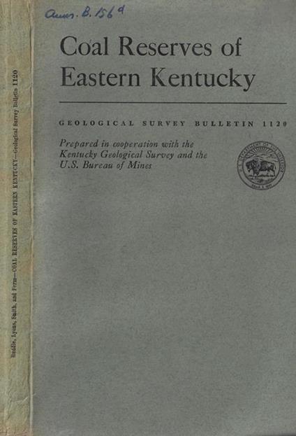 Coal Reserves of Eastern Kentucky - copertina