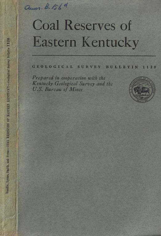 Coal Reserves of Eastern Kentucky - copertina