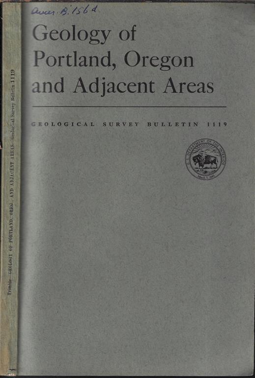 Geology of Portland, Oregon and Adjacent Areas - copertina