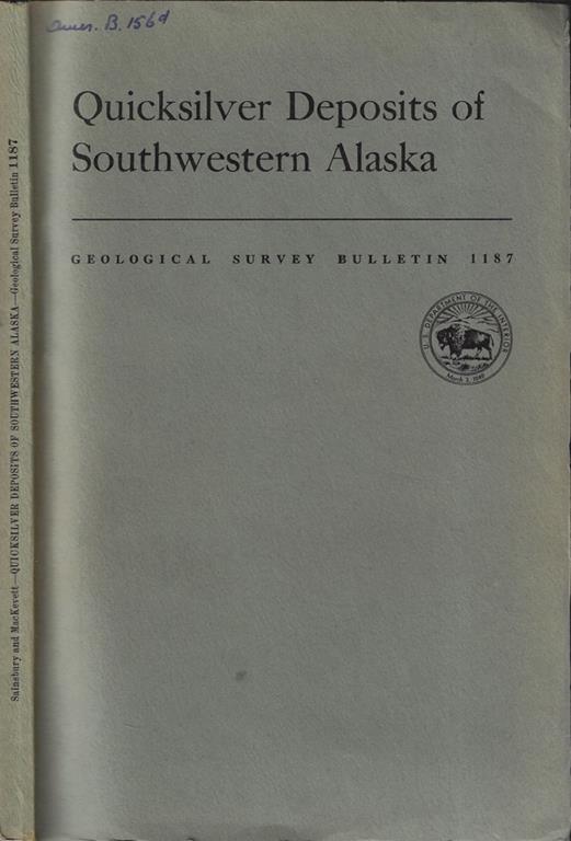 Quicksilver deposits of southwestern Alaska - copertina