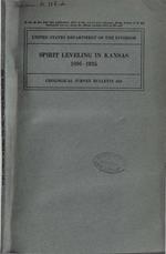 Spirit leveling in Kansas 1896-1935