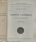 Scritti giuridici volume secondo