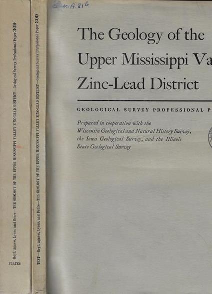 The Geology of the Upper Mississippi Valley Zinc-Lead District - copertina