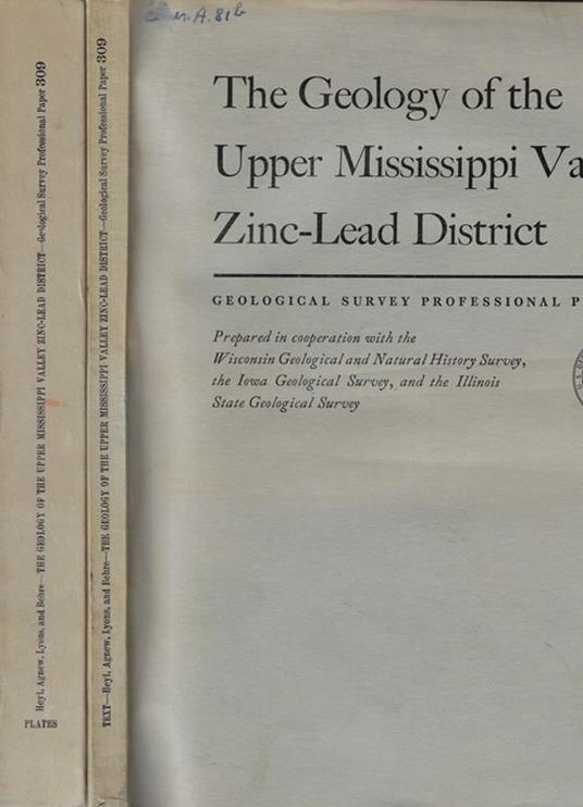 The Geology of the Upper Mississippi Valley Zinc-Lead District - copertina