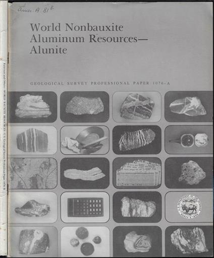 Geological Survey Professional Paper 1076 A-B - copertina