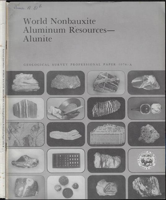 Geological Survey Professional Paper 1076 A-B - copertina