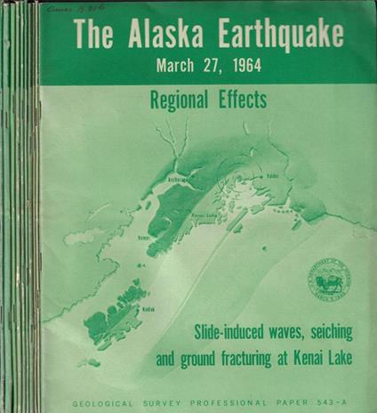 The Alaska Earthquake - copertina