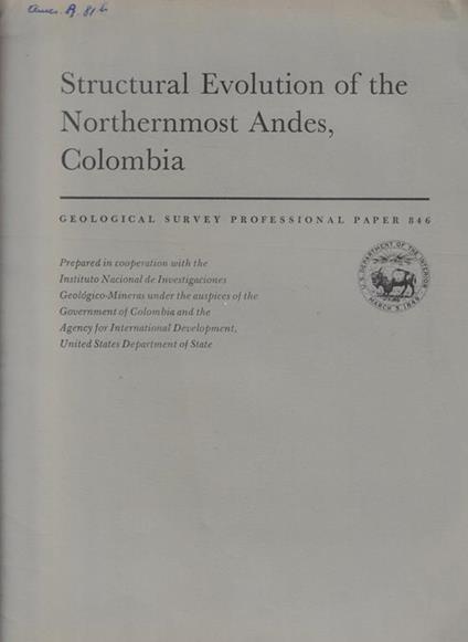Structural Evolution of the Northernmost Andes, Colombia - copertina