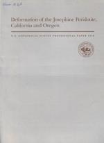 Deformation of the Josephine Peridotite, California and Oregon
