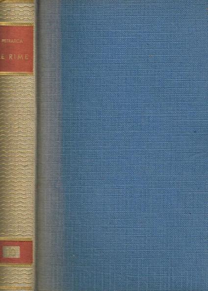 Le rime - Ludovico Ariosto - copertina