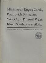 Mississippian Rugose Corals, Peratrovich Formation, West Coast, Prince of Wales Island, Southrastern Alaska