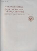 Historical Surface Deformation near Olidale, California