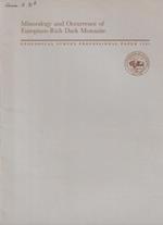 Mineralogy and Occurrence of Europium-Rich Dark Monazite