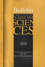 Bulletin de la Classe des Sciences Tomo XXI Anno 2010