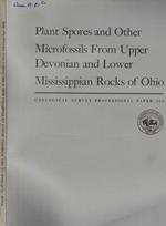 Plant Spores and Other Microfossils From Upper Devonian and Lower Mississippian Rocks of Ohio