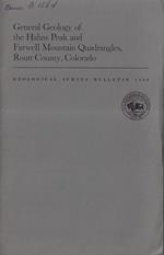 General geology of the hahns peak and farwell mountain quadrangles, routt county, Colorado