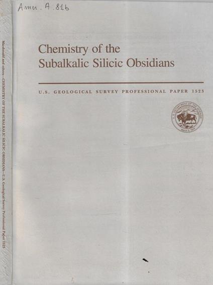 Chemistry of the subalkalic silicic obsidians - copertina