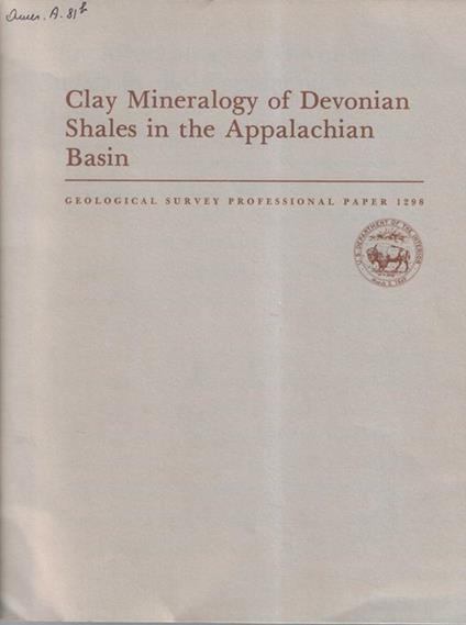 Clay mineralogy of devonian shales in the appalachian Basin - copertina