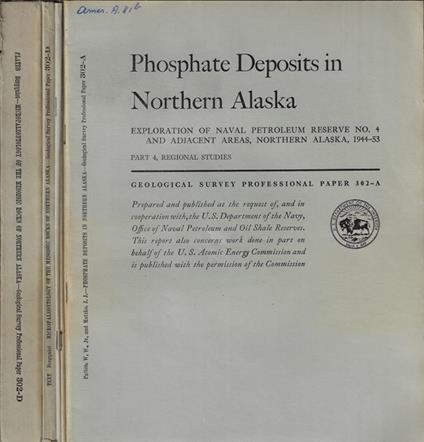 Geological Survey Professional Paper n. 302 - copertina