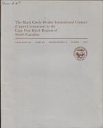 The Black Creek-Peedee Formational Contact (Upper Cretaceous) in the Cape Fear River Region of North Carolina