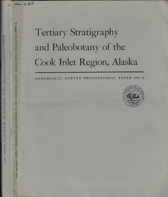 Geological Survey Professional Paper n. 398 - copertina