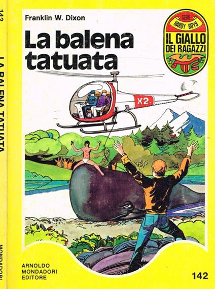 La balena tatuata - Franklin W. Dixon - copertina